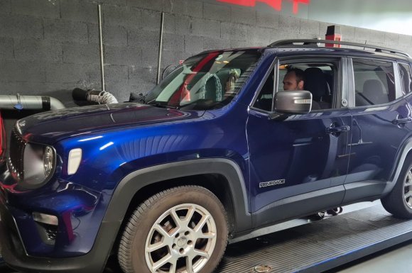 Garage pour une conversion flexfuel éthanol pour un Jeep Renegade 1.3 GSE à Lyon